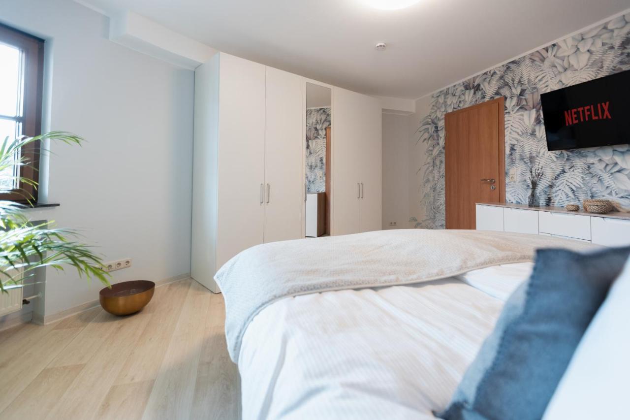 Erholung In Der Natur In Moselnahe, King Size Bett, Netflix, Waschmaschine, Trockner Bengel ภายนอก รูปภาพ